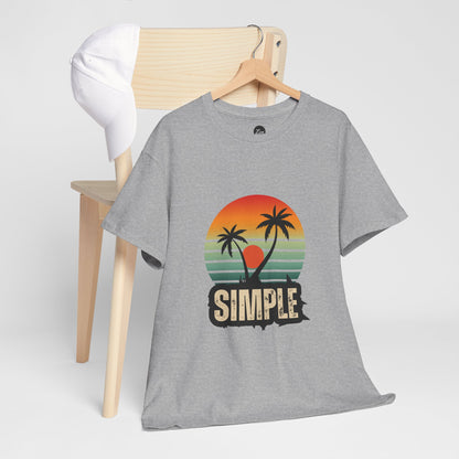 Simple Unisex Heavy Cotton Tee