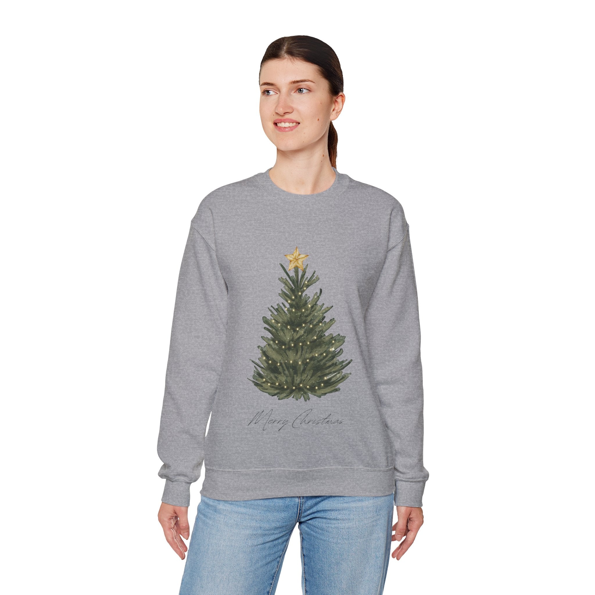 Merry Christmas IV Unisex Heavy Blend™ Crewneck Sweatshirt