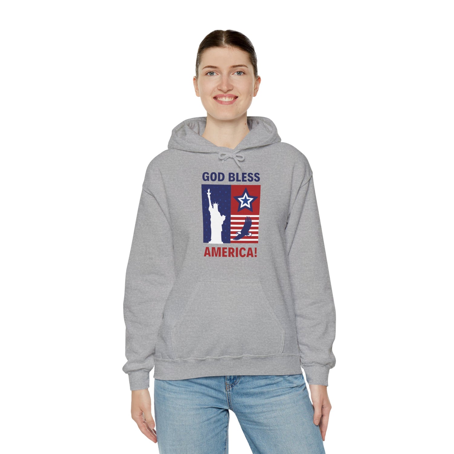 Bless America Unisex Heavy Blend™ Hooded Sweatshirt