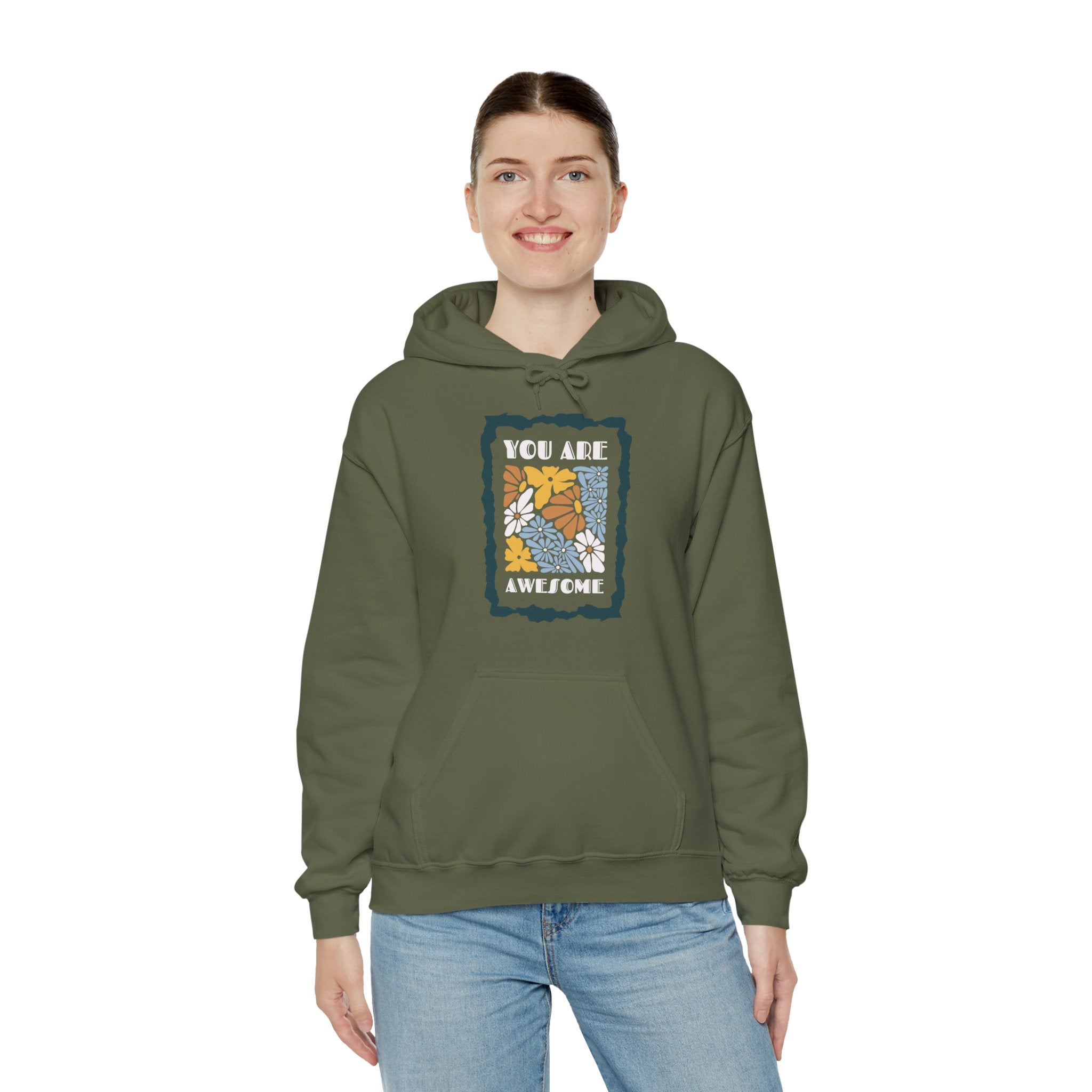 You Are Awesome Unisex Heavy Blend™ Hooded Sweatshirt