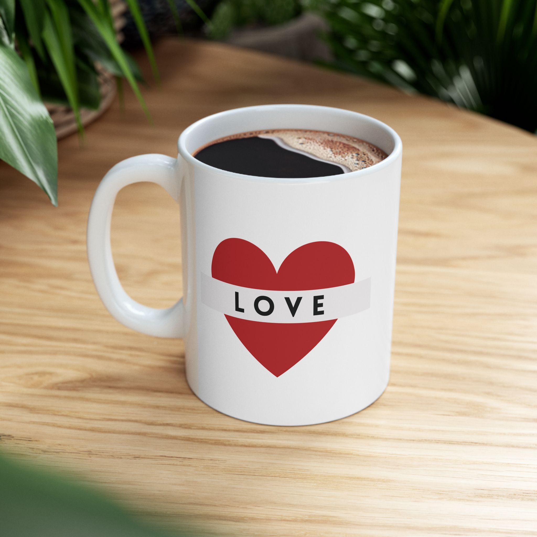 Love Ceramic Mug, (11oz, 15oz)