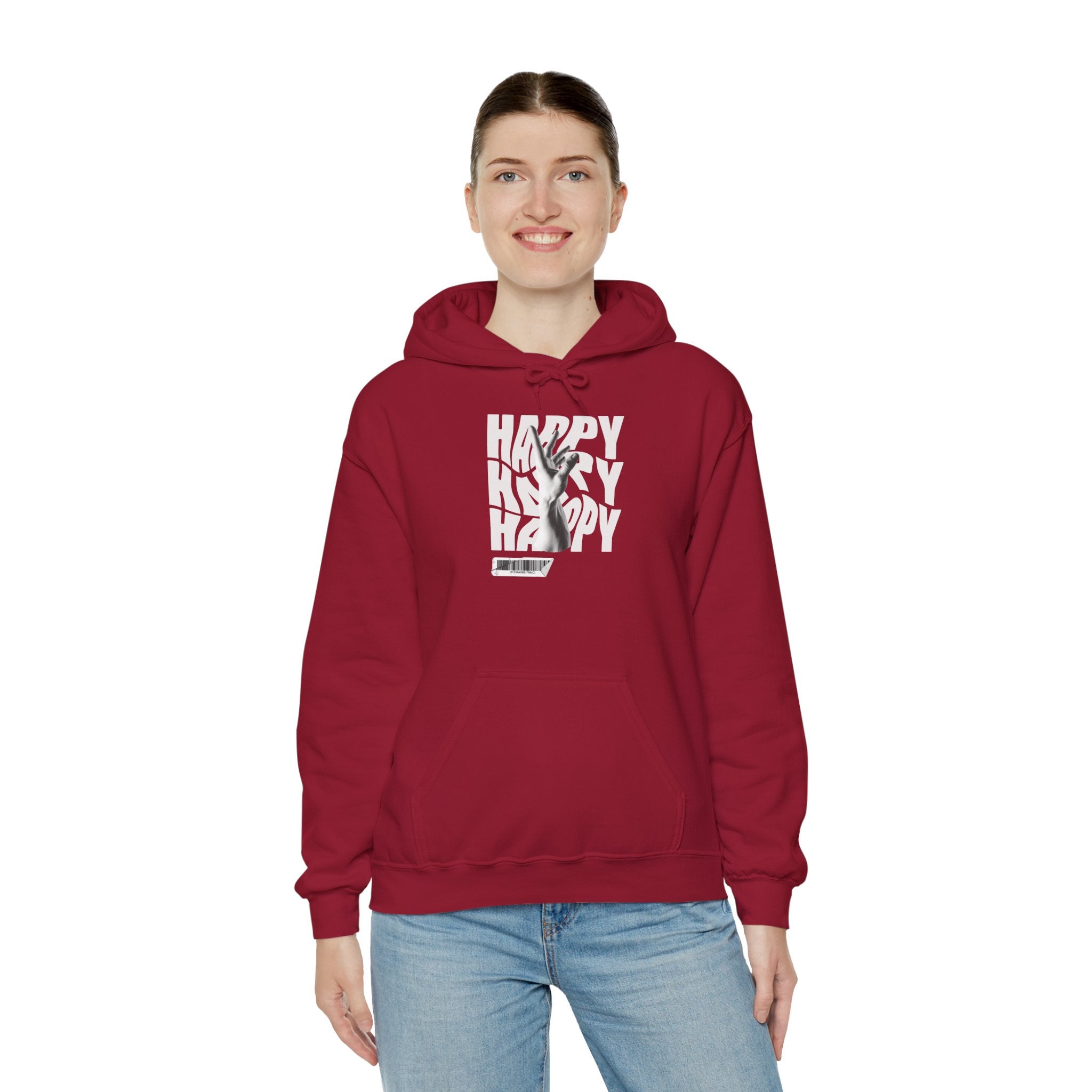 Happy Unisex Heavy Blend™ Hooded Sweatshirt