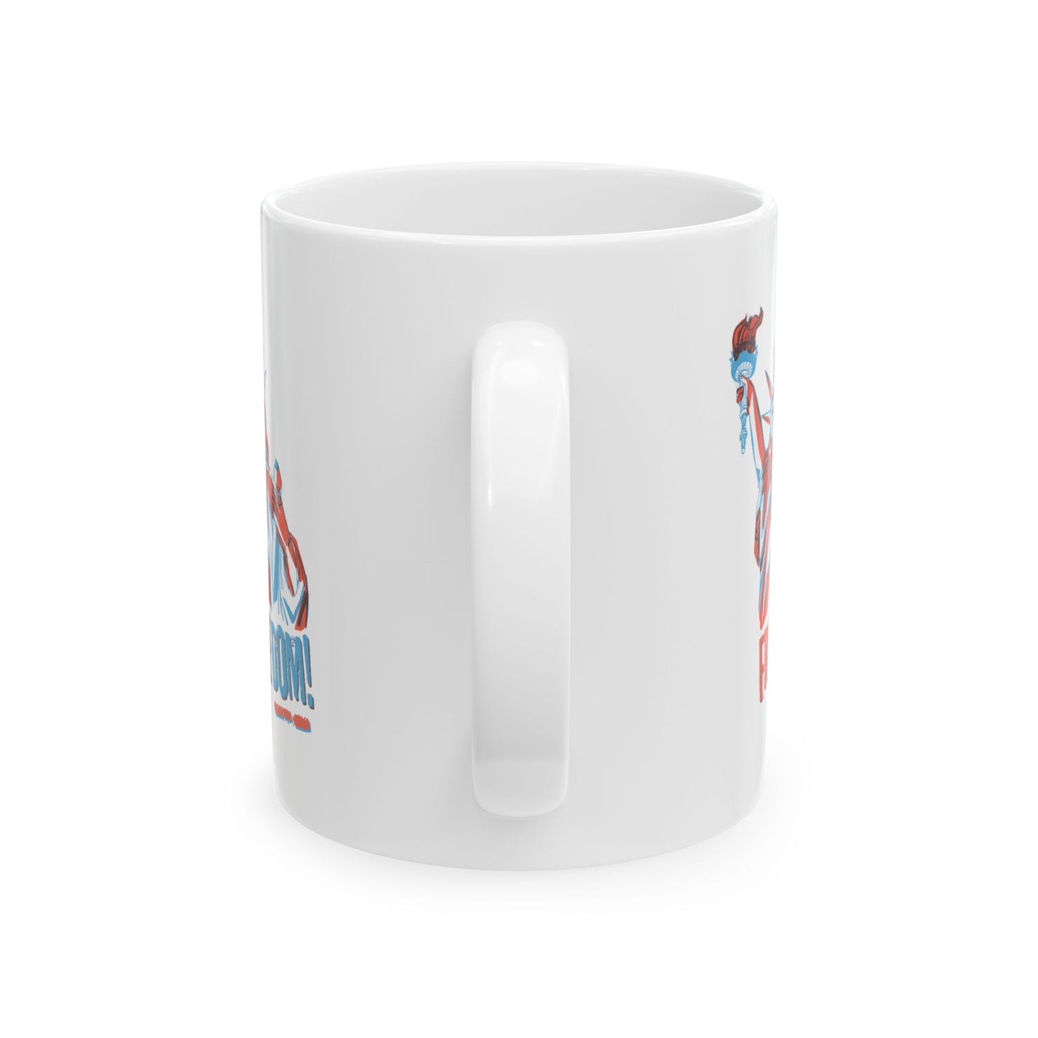 USA Freedom Ceramic Mug, (11oz, 15oz)