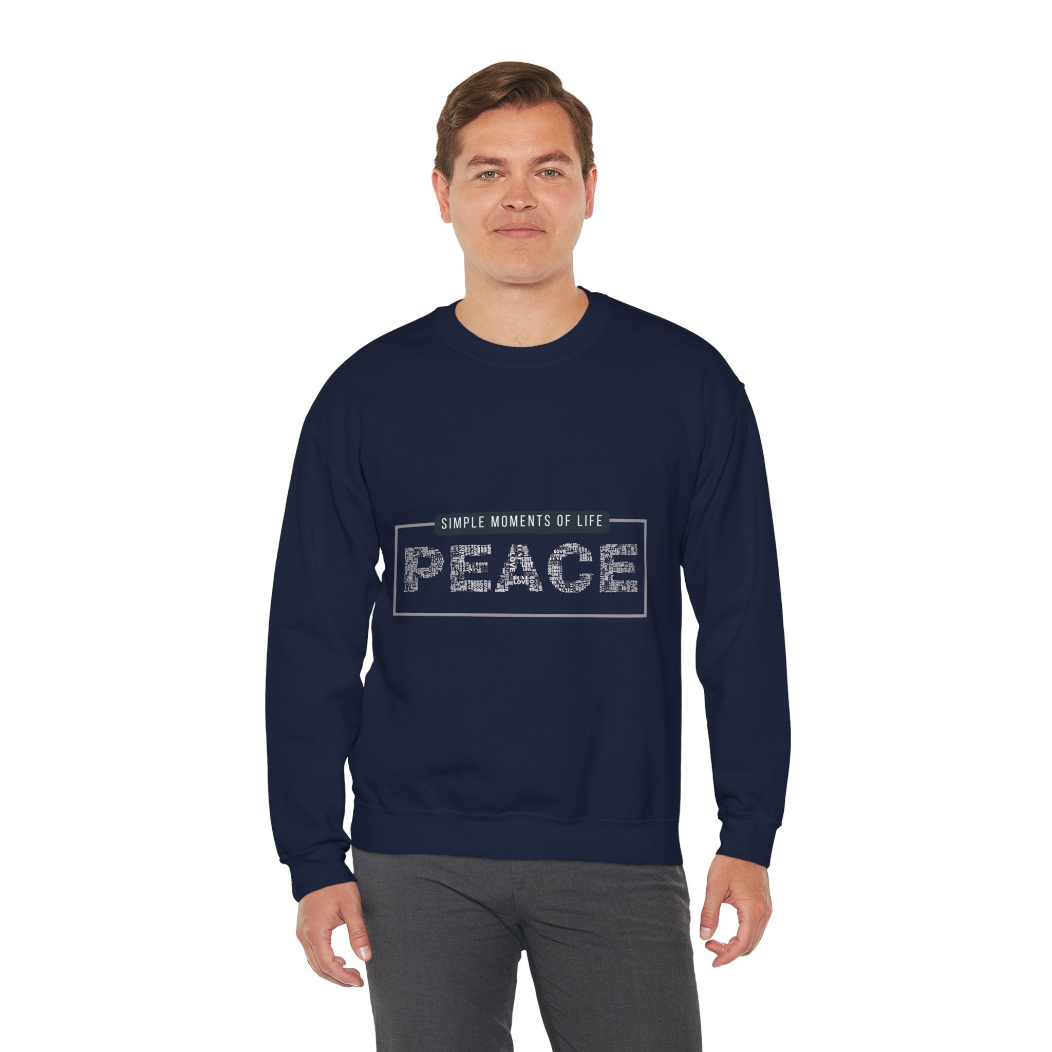 Peace Unisex Heavy Blend™ Crewneck Sweatshirt