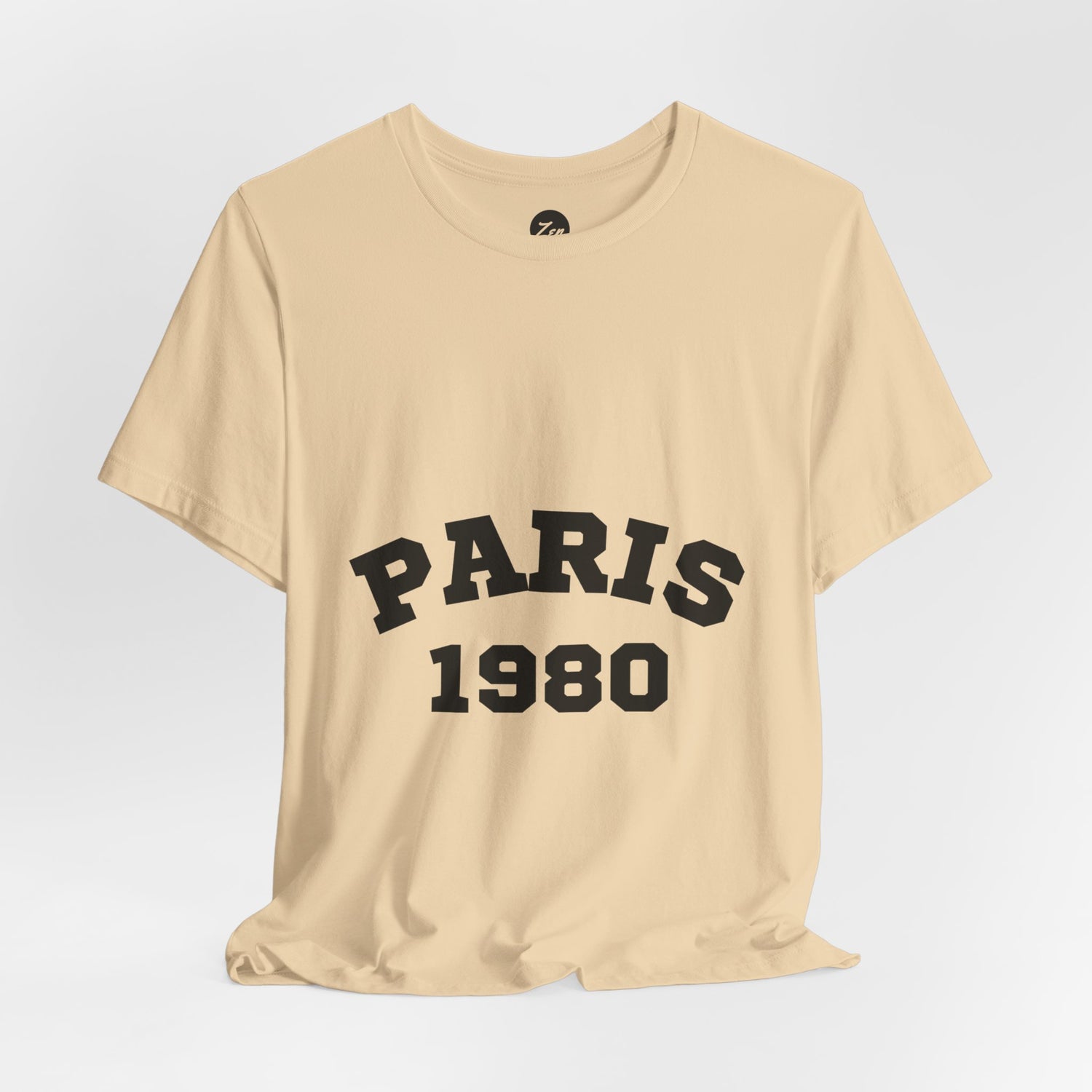 Paris 1980 Unisex Jersey Short Sleeve Tee