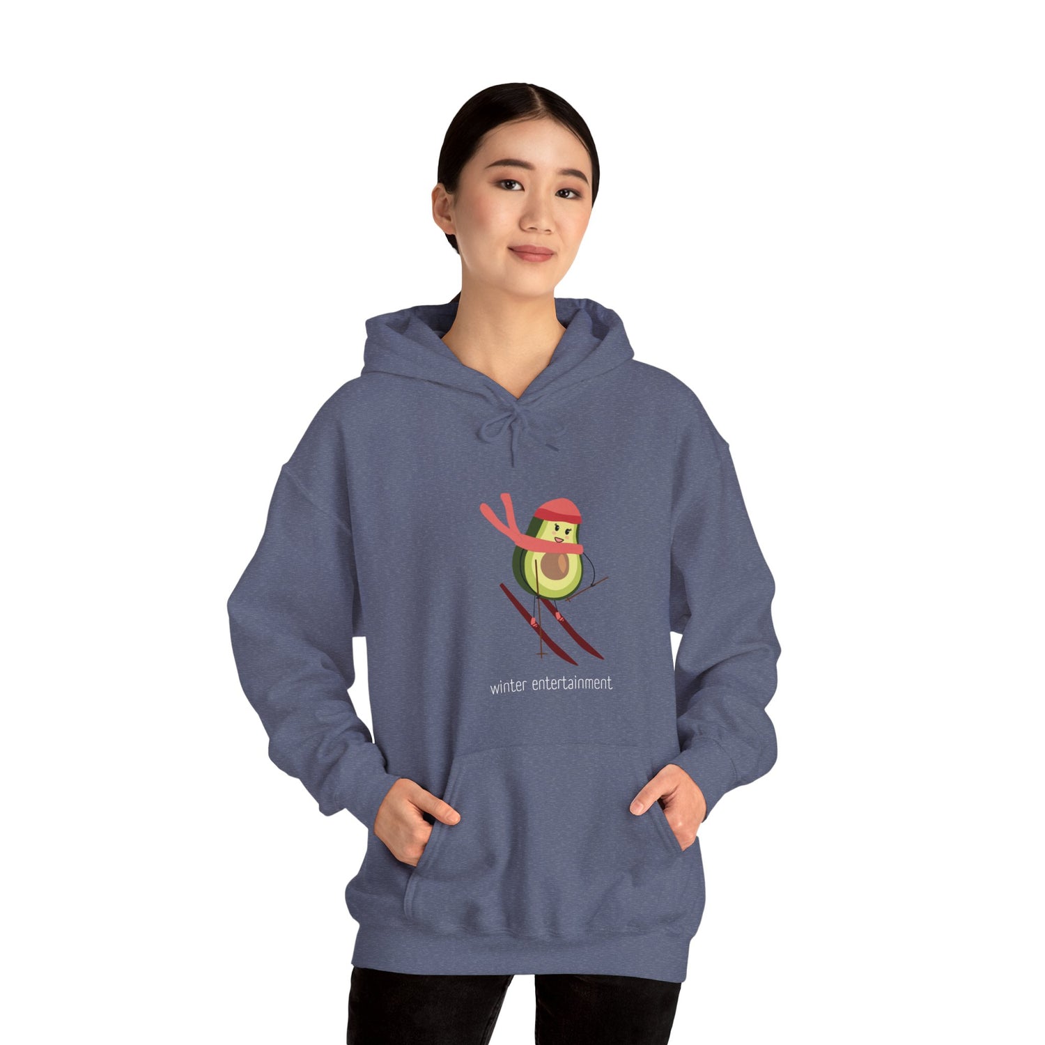 Winter Entertainment Unisex Heavy Blend™ Hooded Sweatshirt