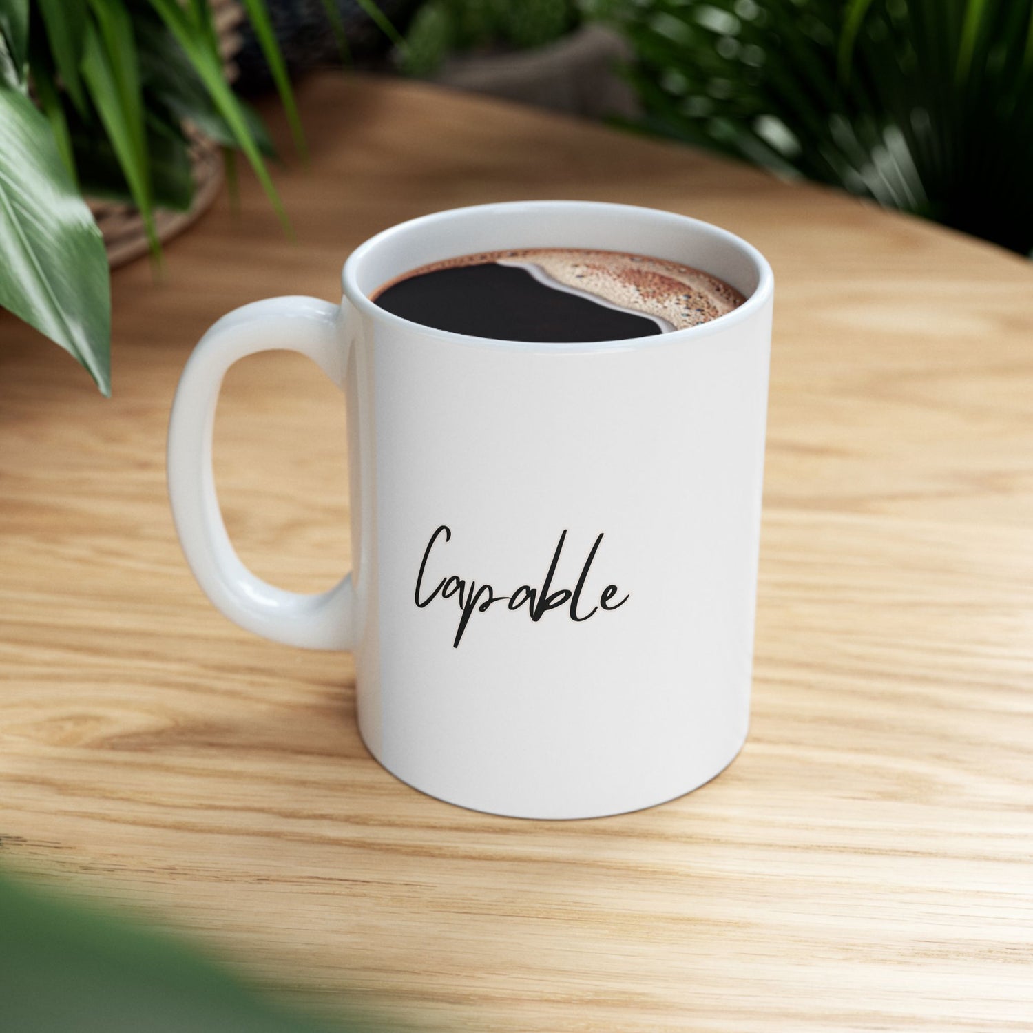 Capable Ceramic Mug, (11oz, 15oz)