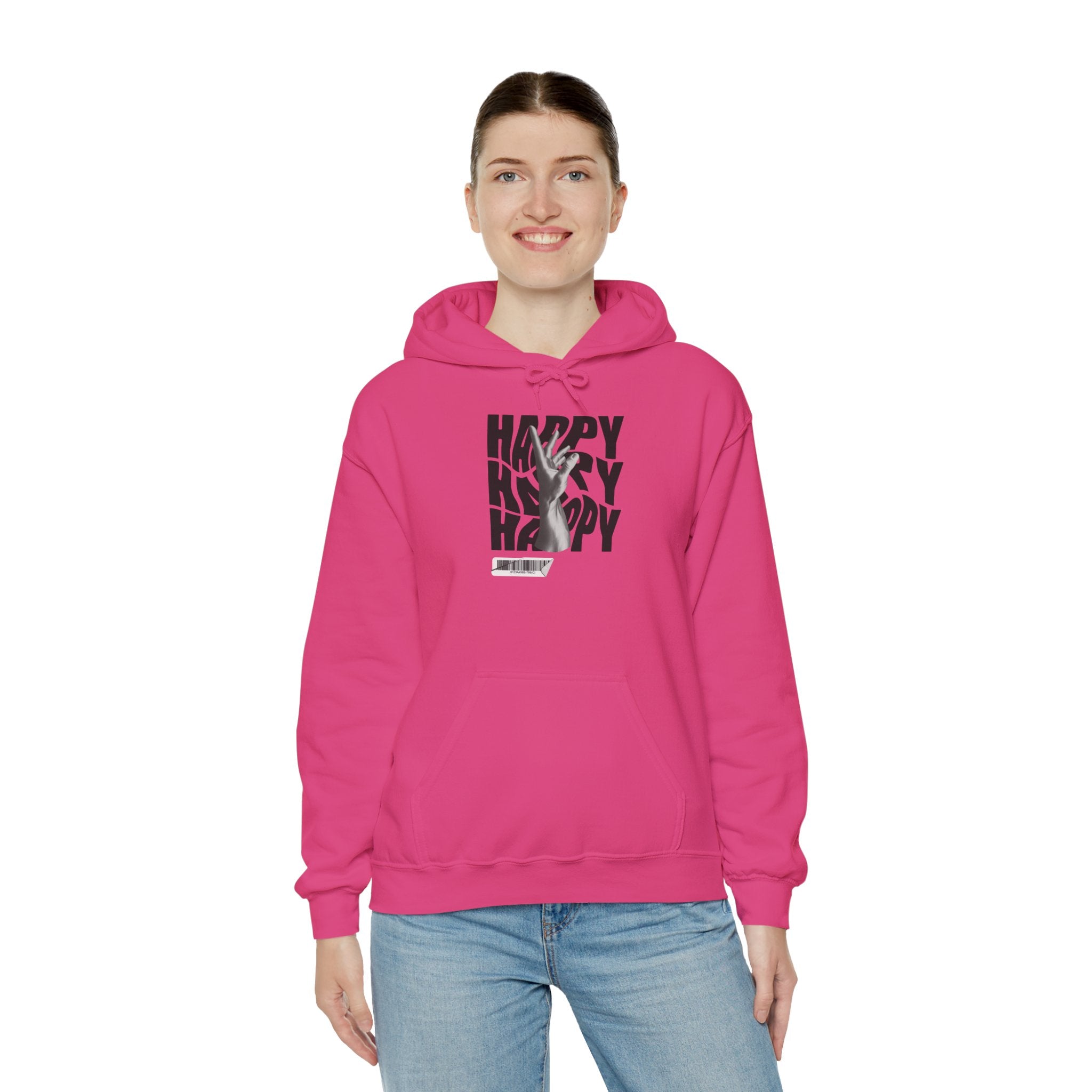 Happy Unisex Heavy Blend™ Hooded Sweatshirt