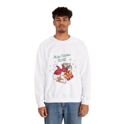 Merry Christmas Unisex Heavy Blend™ Crewneck Sweatshirt