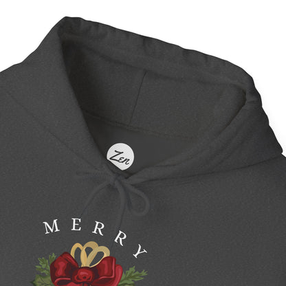 Merry Christmas III Unisex Heavy Blend™ Hooded Sweatshirt