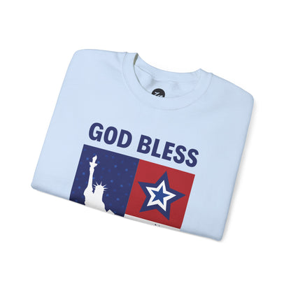 Bless America Unisex Heavy Blend™ Crewneck Sweatshirt