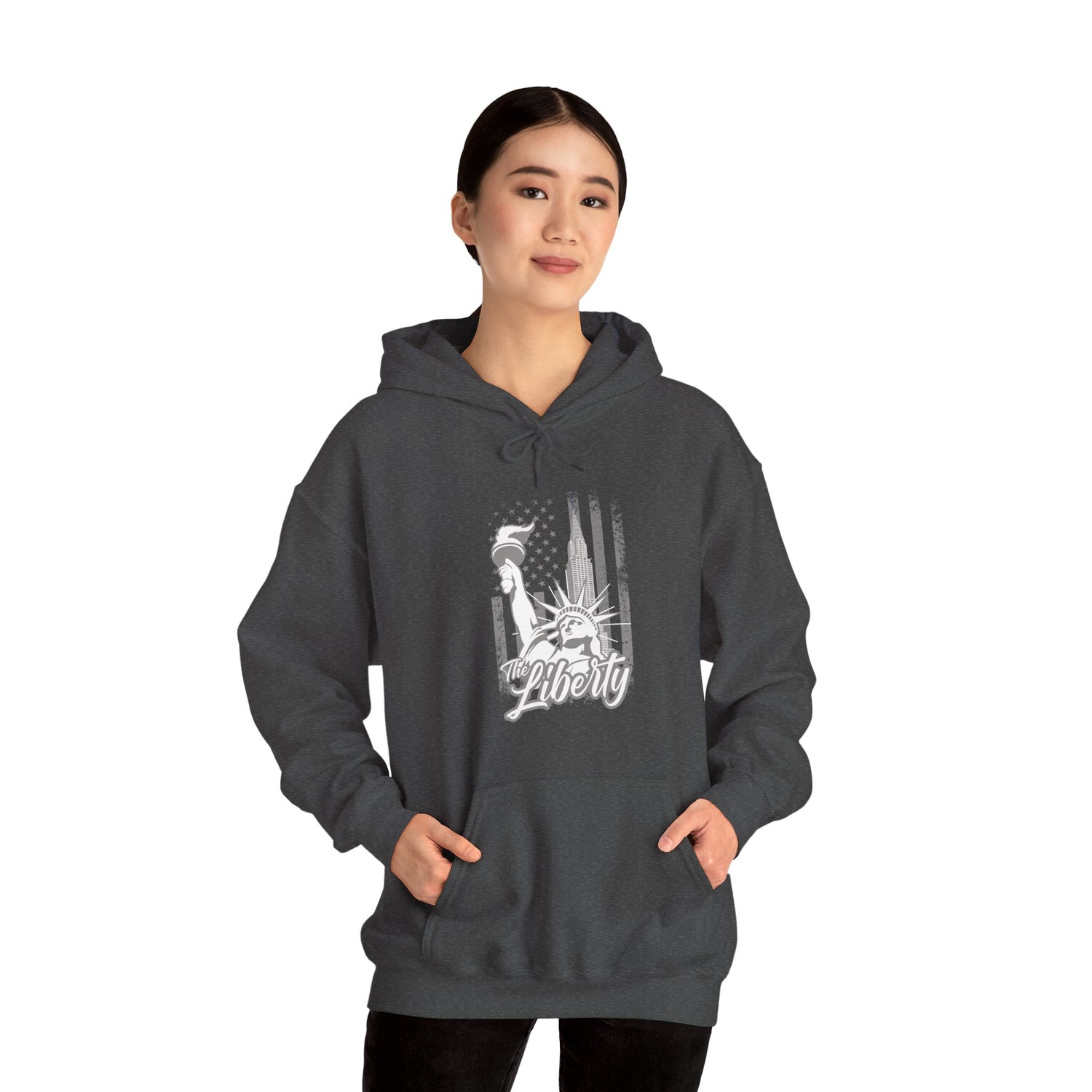 The Liberty Unisex Heavy Blend™ Hooded Sweatshirt