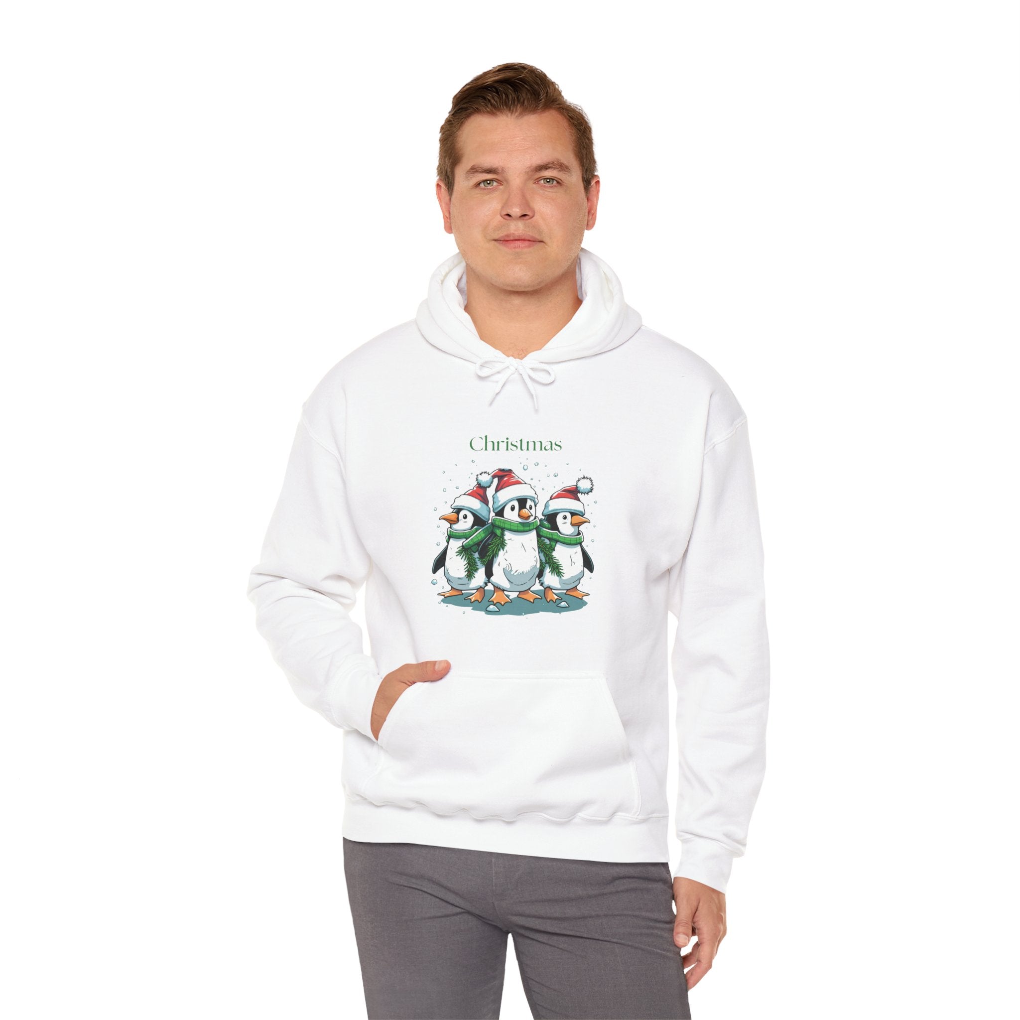 Christmas Unisex Heavy Blend™ Hooded Sweatshirt