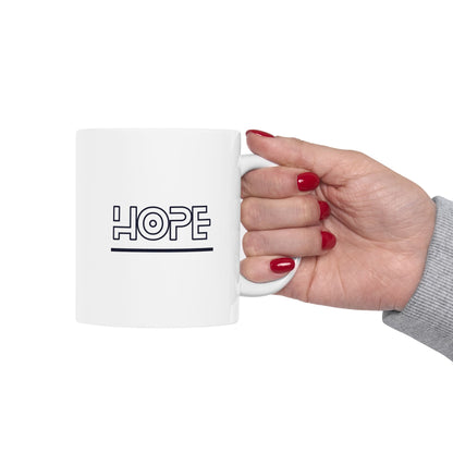 Hope Ceramic Mug, (11oz, 15oz)