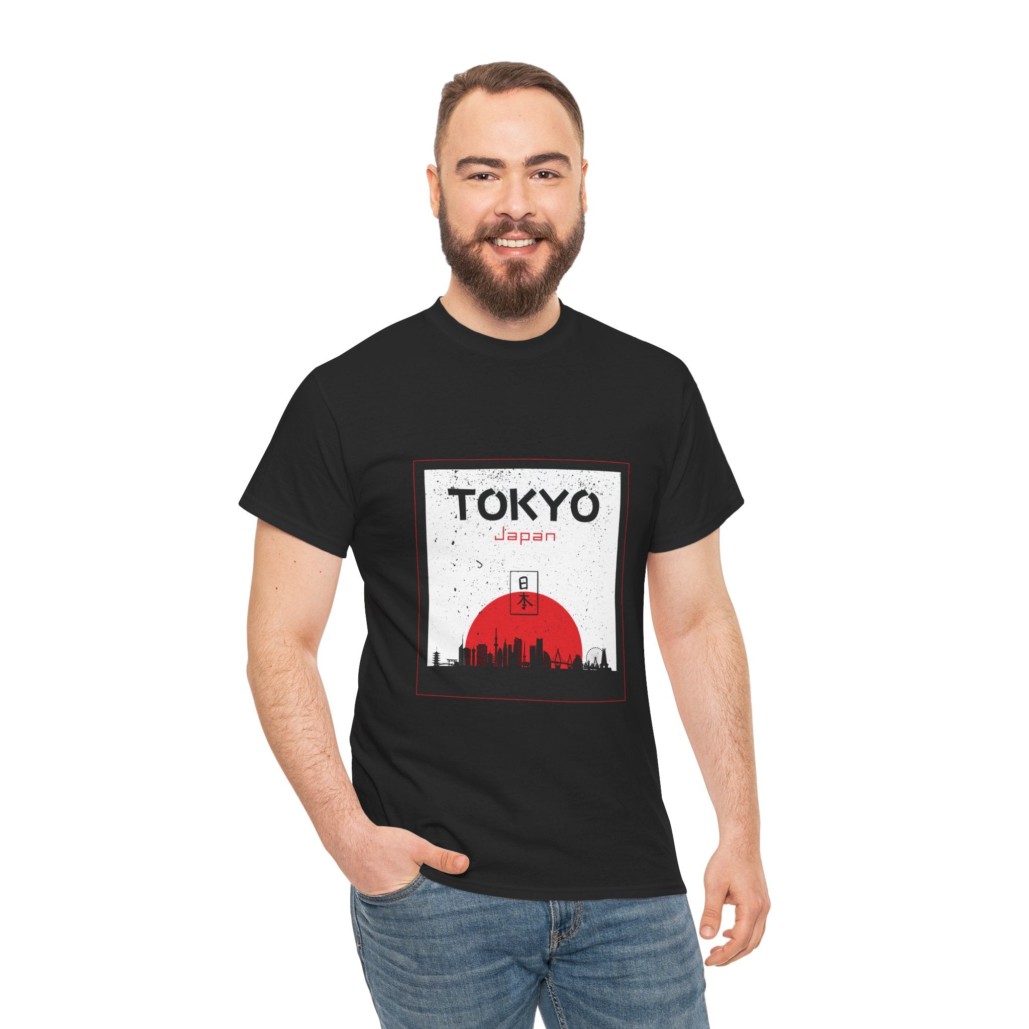 Tokyo Unisex Heavy Cotton Tee