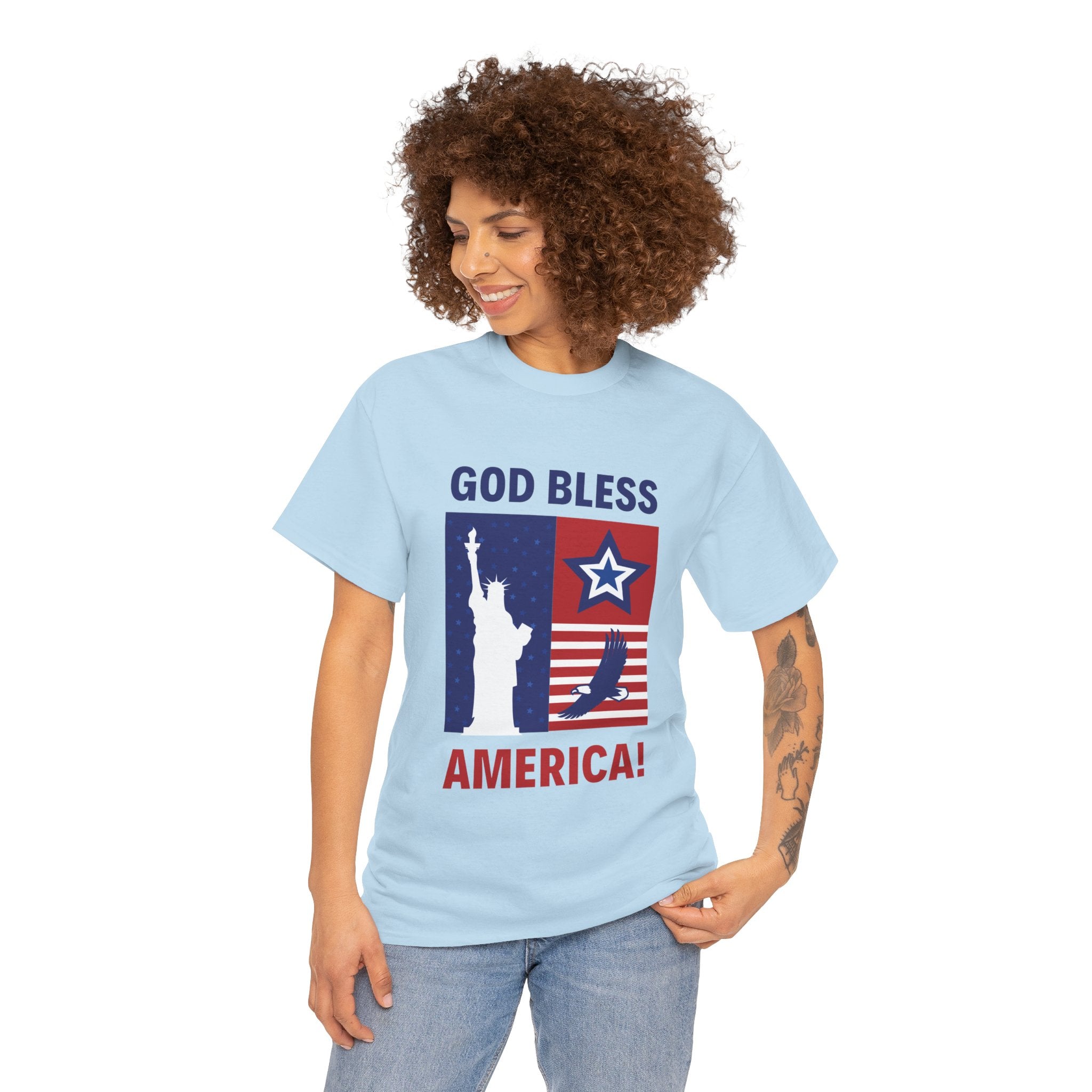 USA Bless Unisex Heavy Cotton Tee