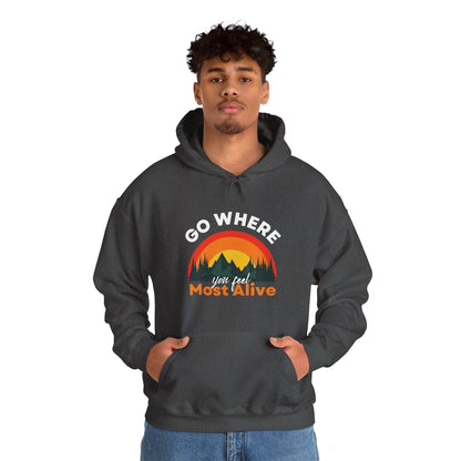 Go Alive Unisex Heavy Blend™ Hooded Sweatshirt