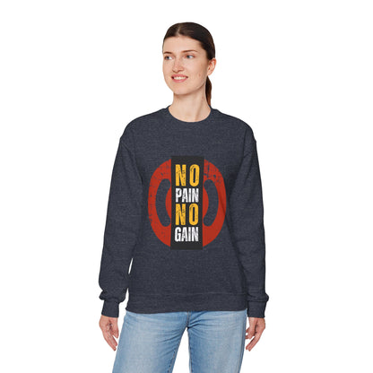 No Pain No Gain Unisex Heavy Blend™ Crewneck Sweatshirt