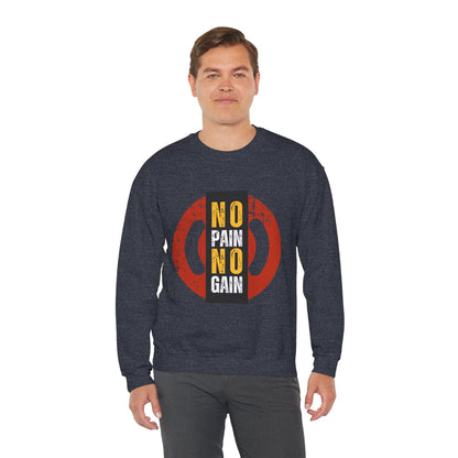 No Pain No Gain Unisex Heavy Blend™ Crewneck Sweatshirt