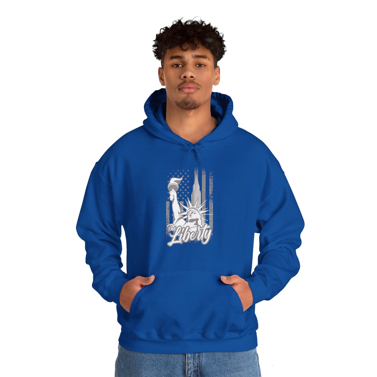 The Liberty Unisex Heavy Blend™ Hooded Sweatshirt