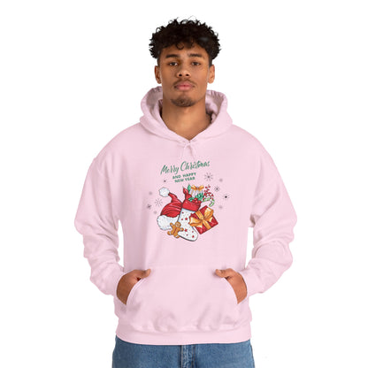 Merry Christmas Unisex Heavy Blend™ Hooded Sweatshirt