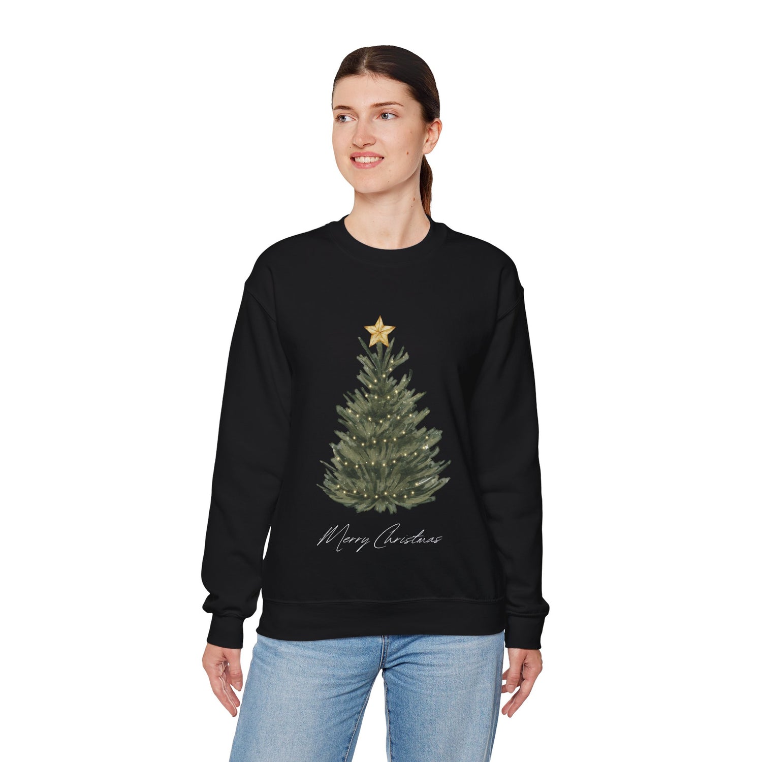 Merry Christmas IV Unisex Heavy Blend™ Crewneck Sweatshirt