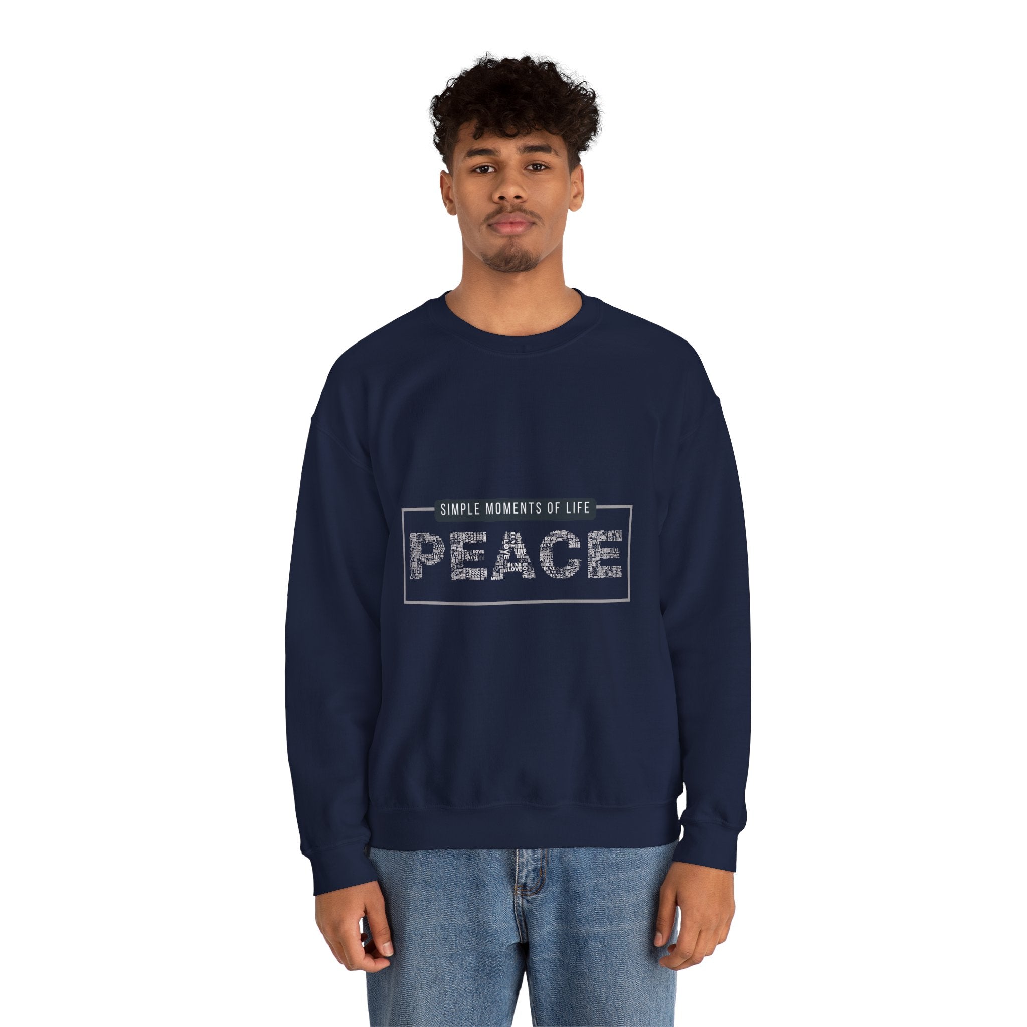 Peace Unisex Heavy Blend™ Crewneck Sweatshirt