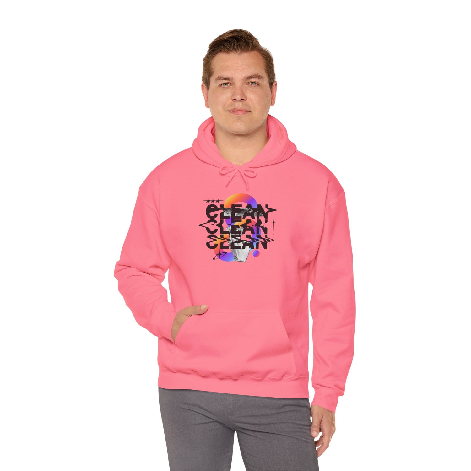 Clean Unisex Heavy Blend™ Hooded Sweatshirt