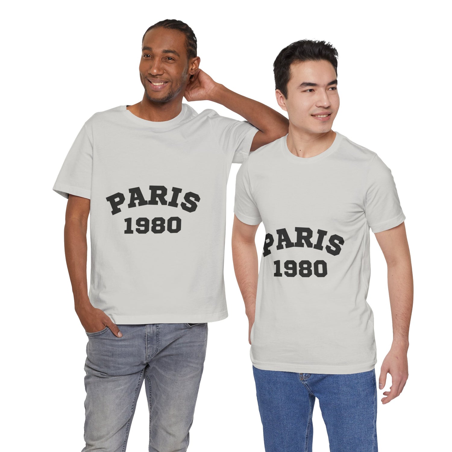 Paris 1980 Unisex Jersey Short Sleeve Tee