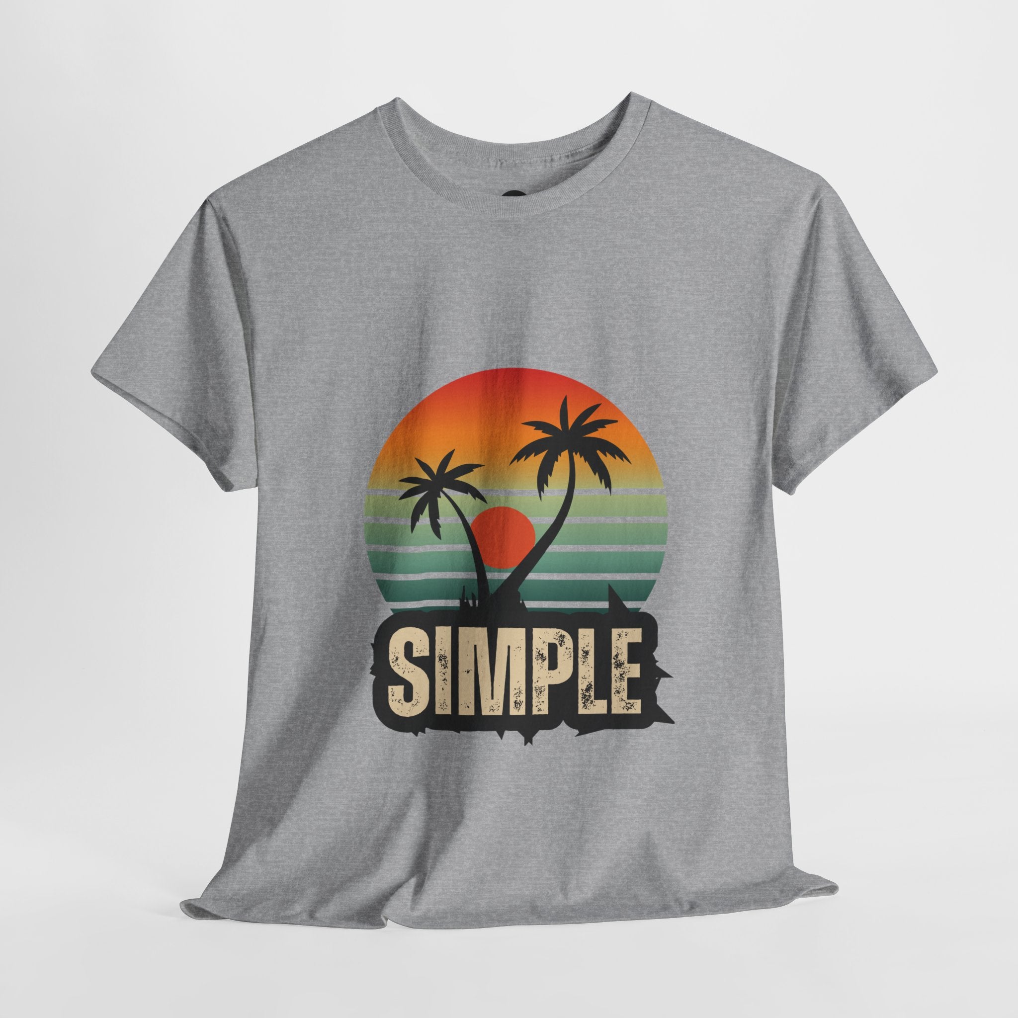 Simple Unisex Heavy Cotton Tee