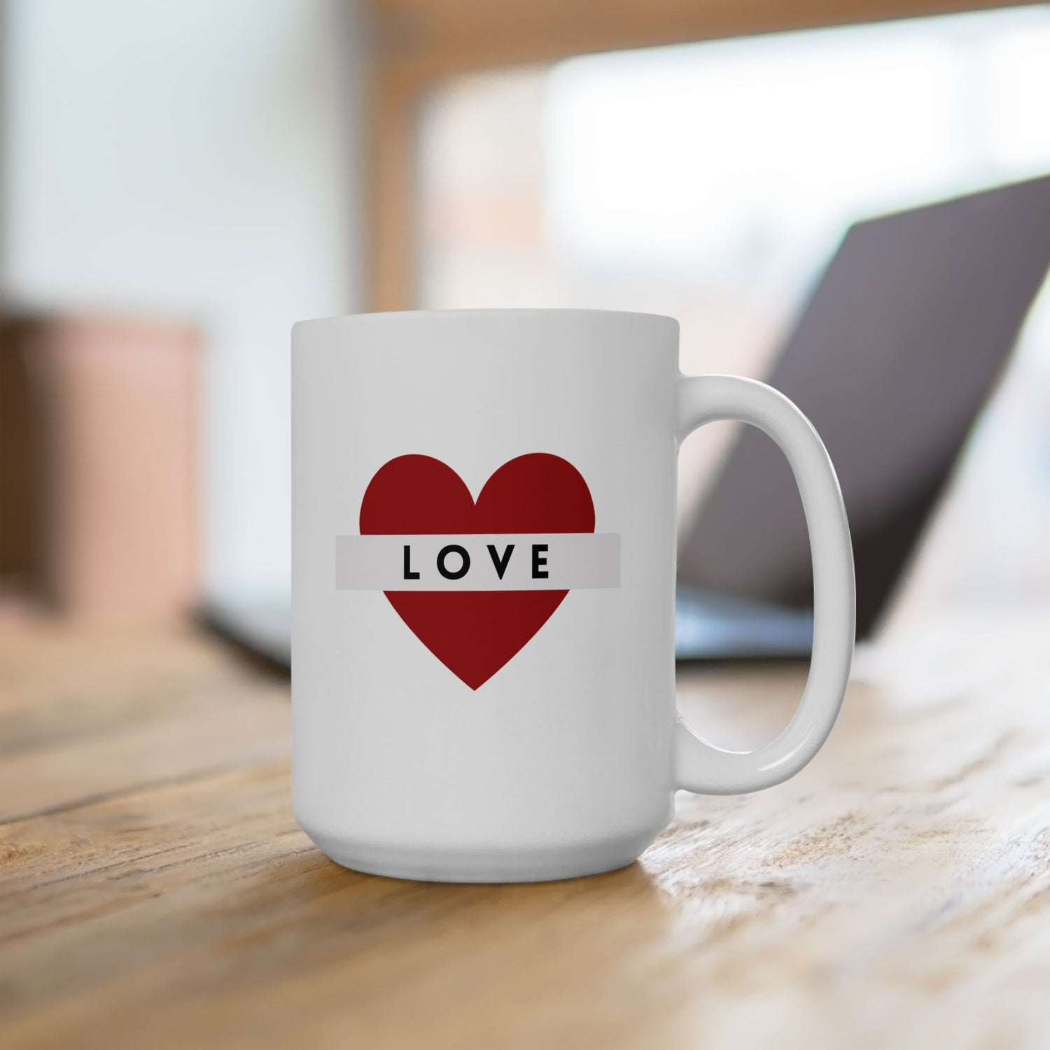 Love Ceramic Mug, (11oz, 15oz)