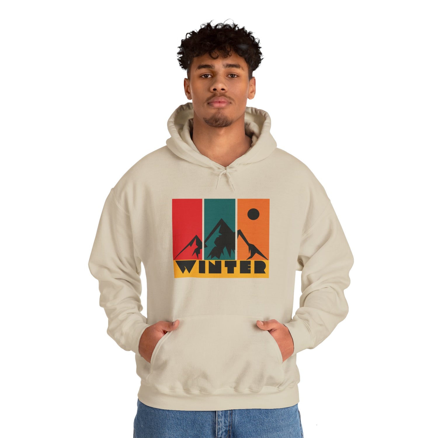 Winter Unisex Heavy Blend™ Hooded Sweatshirt