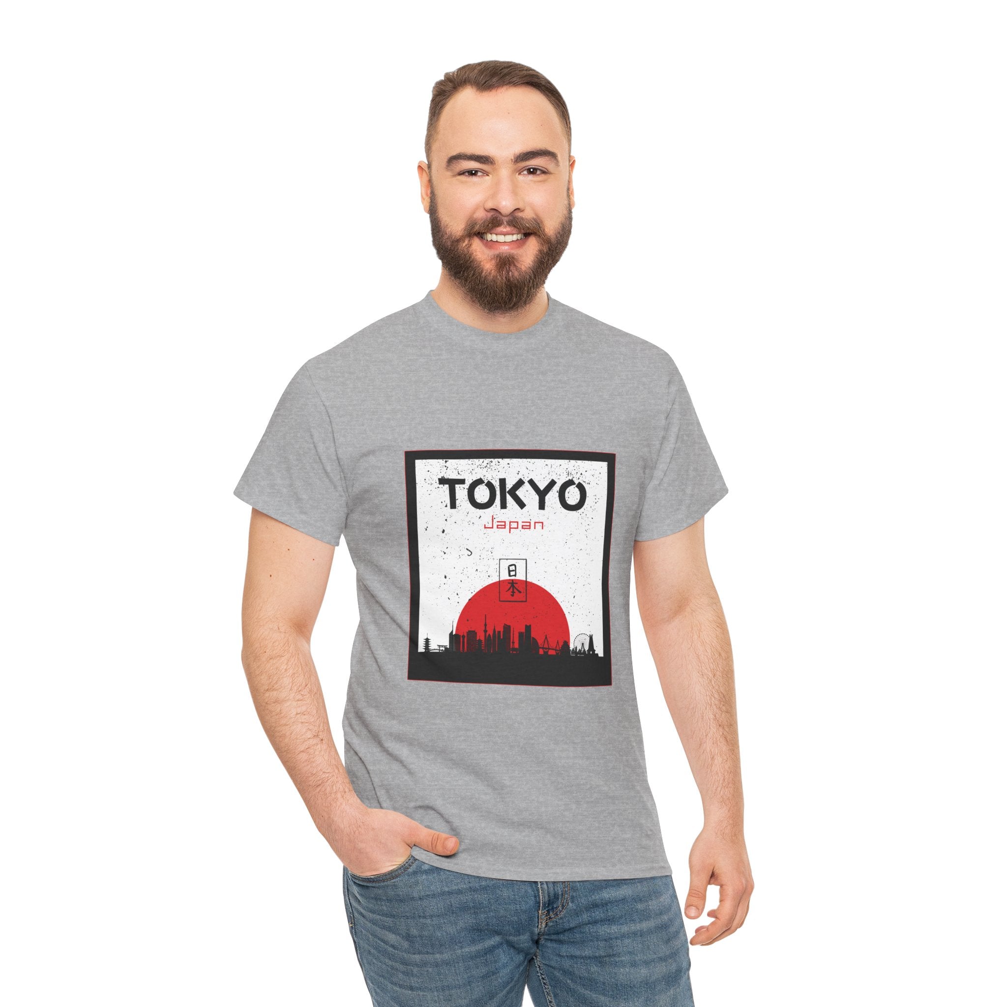 Tokyo Unisex Heavy Cotton Tee