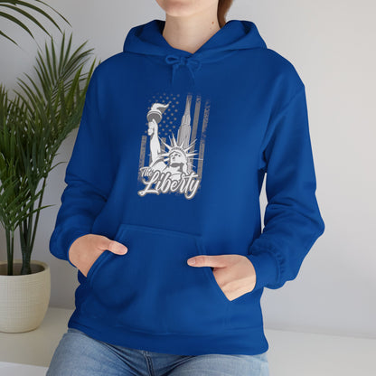 The Liberty Unisex Heavy Blend™ Hooded Sweatshirt