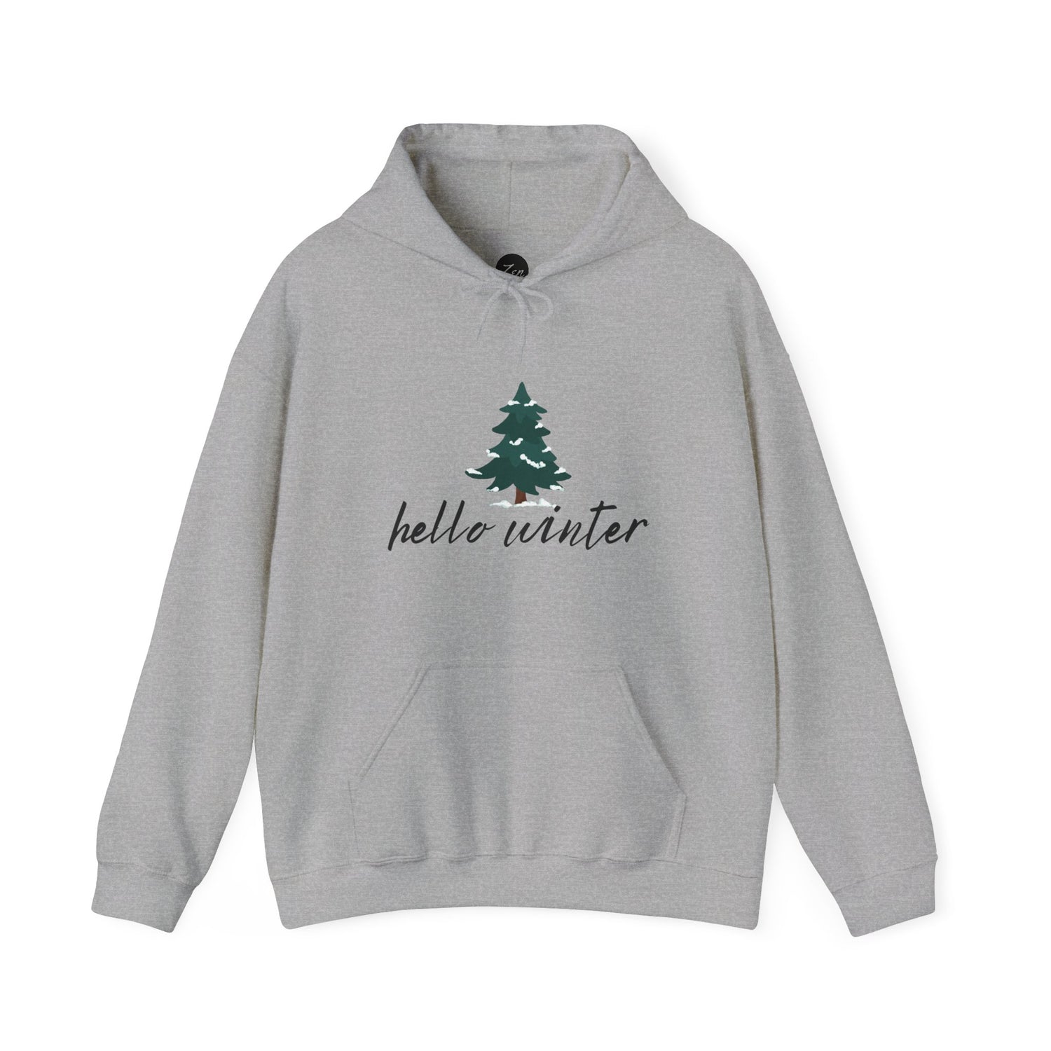 Hello Winter Unisex Heavy Blend™ Hooded Sweatshirt