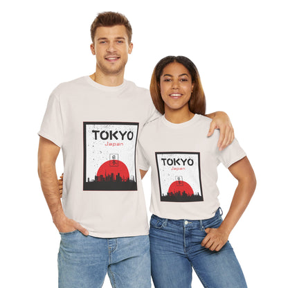 Tokyo Unisex Heavy Cotton Tee