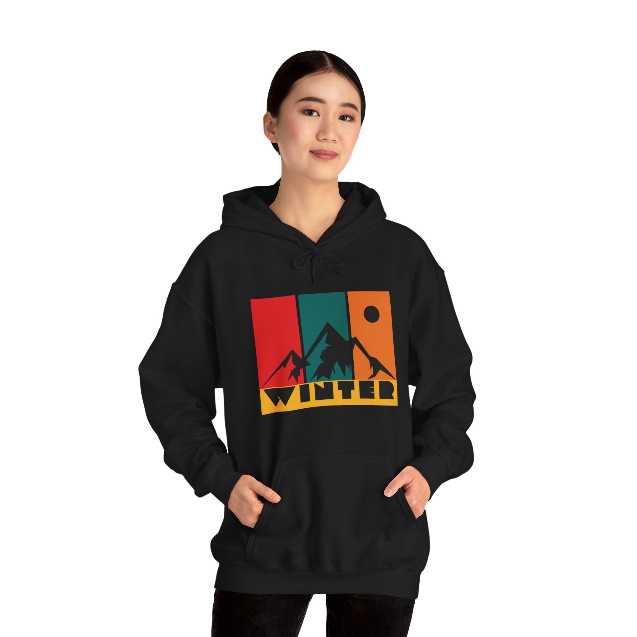 Winter Unisex Heavy Blend™ Hooded Sweatshirt