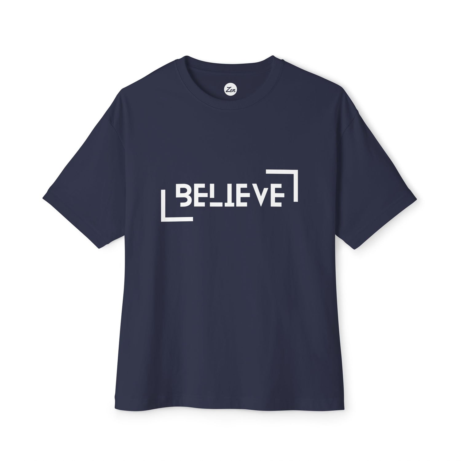 Believe Unisex Oversized Boxy Tee