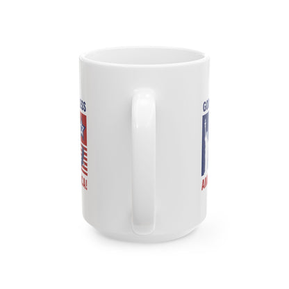 Bless America Ceramic Mug, (11oz, 15oz)