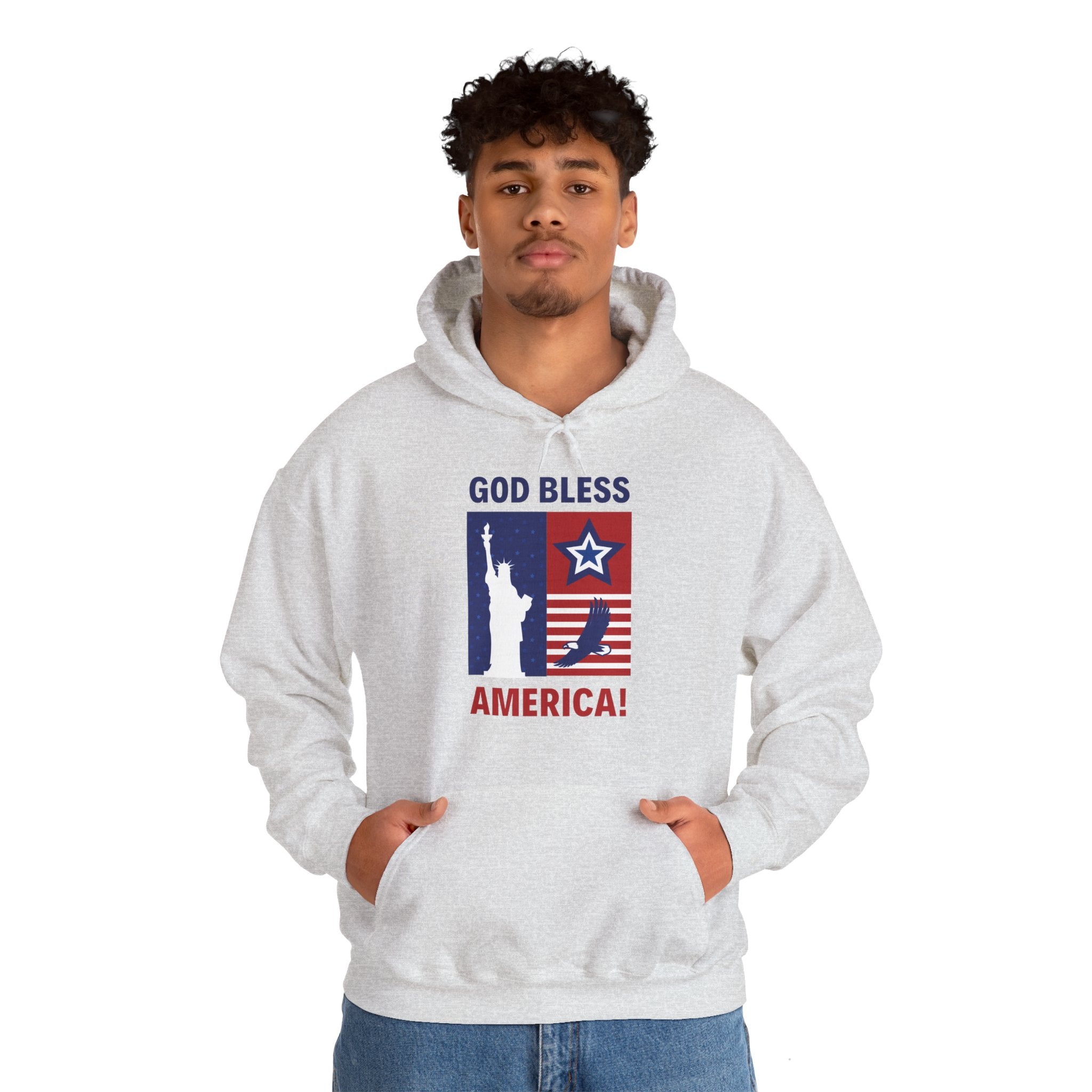 Bless America Unisex Heavy Blend™ Hooded Sweatshirt