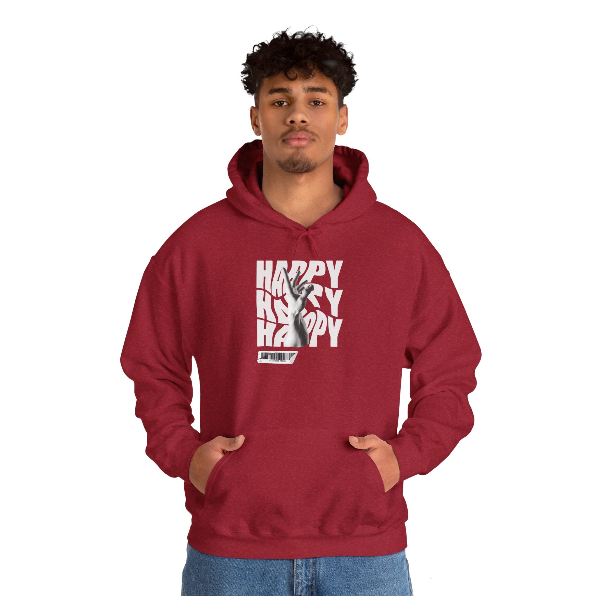 Happy Unisex Heavy Blend™ Hooded Sweatshirt