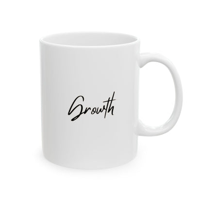 Growth Ceramic Mug, (11oz, 15oz)