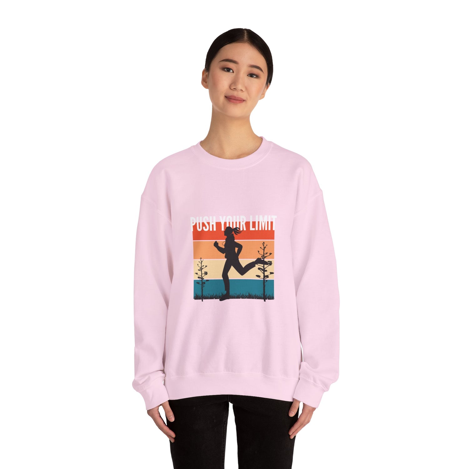 Push Your Limit Unisex Heavy Blend™ Crewneck Sweatshirt