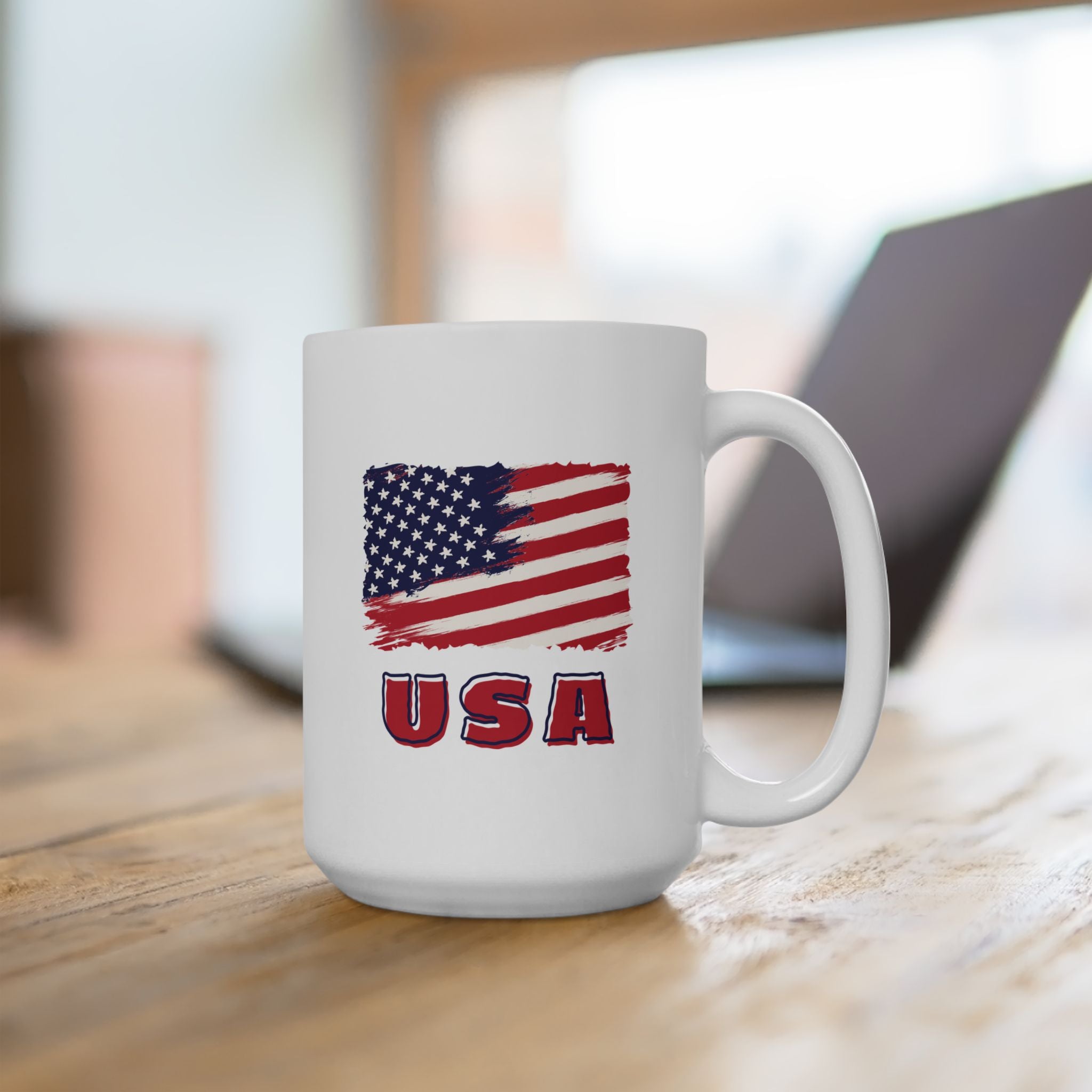 USA Ceramic Mug, (11oz, 15oz)