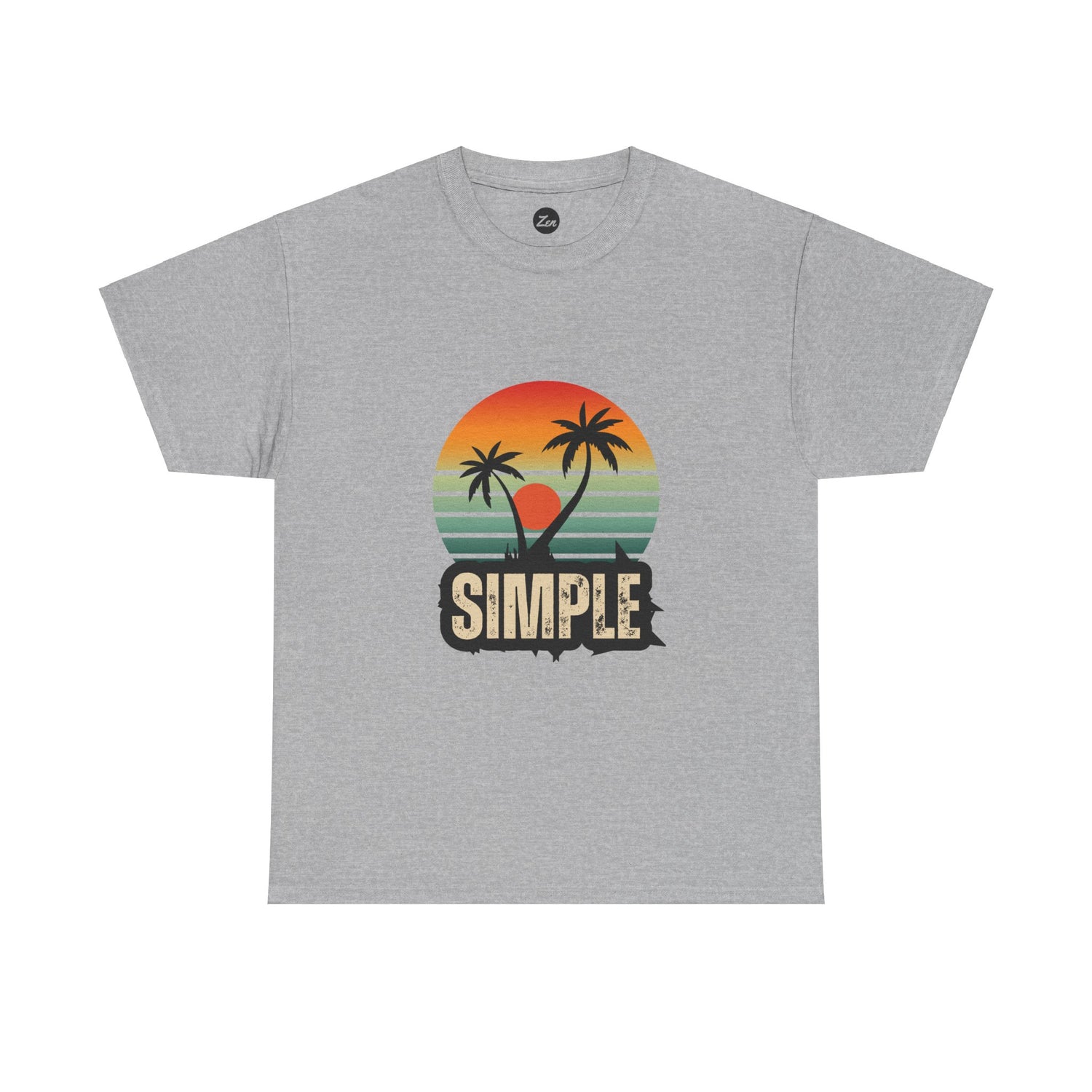 Simple Unisex Heavy Cotton Tee