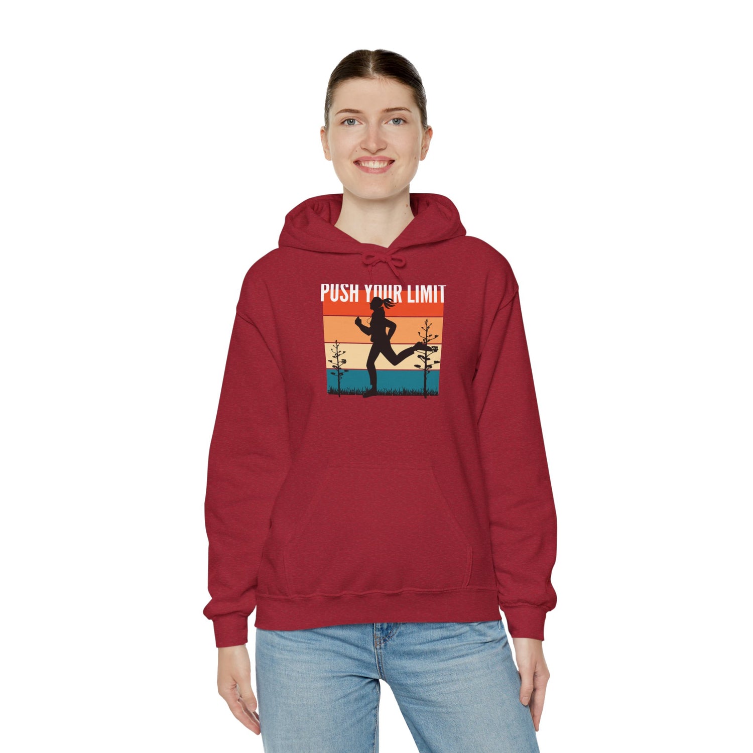 Push Your Limit Unisex Heavy Blend™ Hooded Sweatshirt