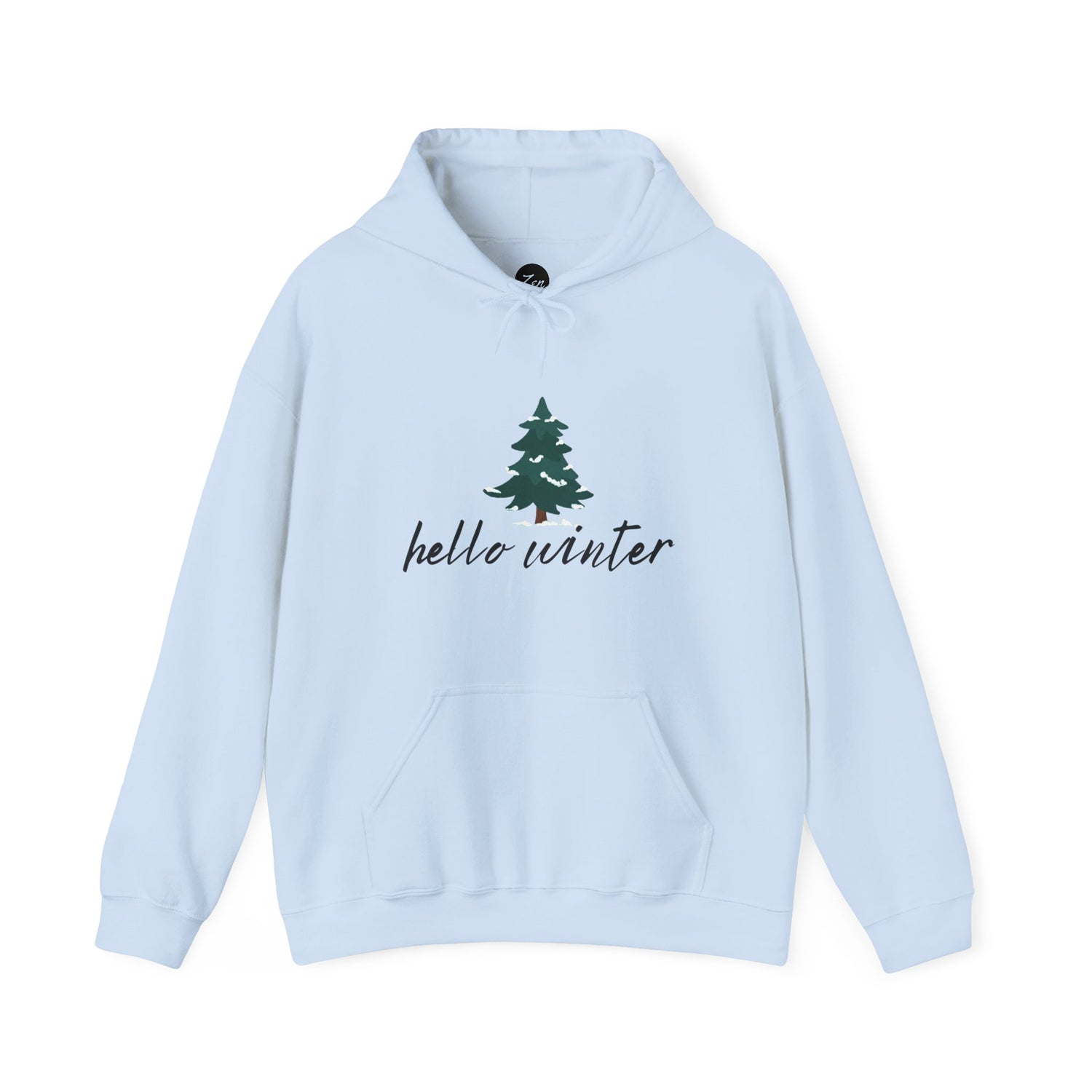 Hello Winter Unisex Heavy Blend™ Hooded Sweatshirt