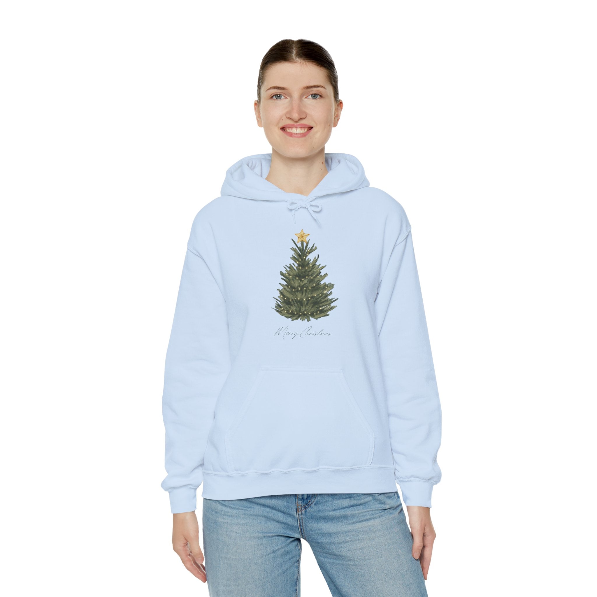 Merry Christmas IV Unisex Heavy Blend™ Hooded Sweatshirt