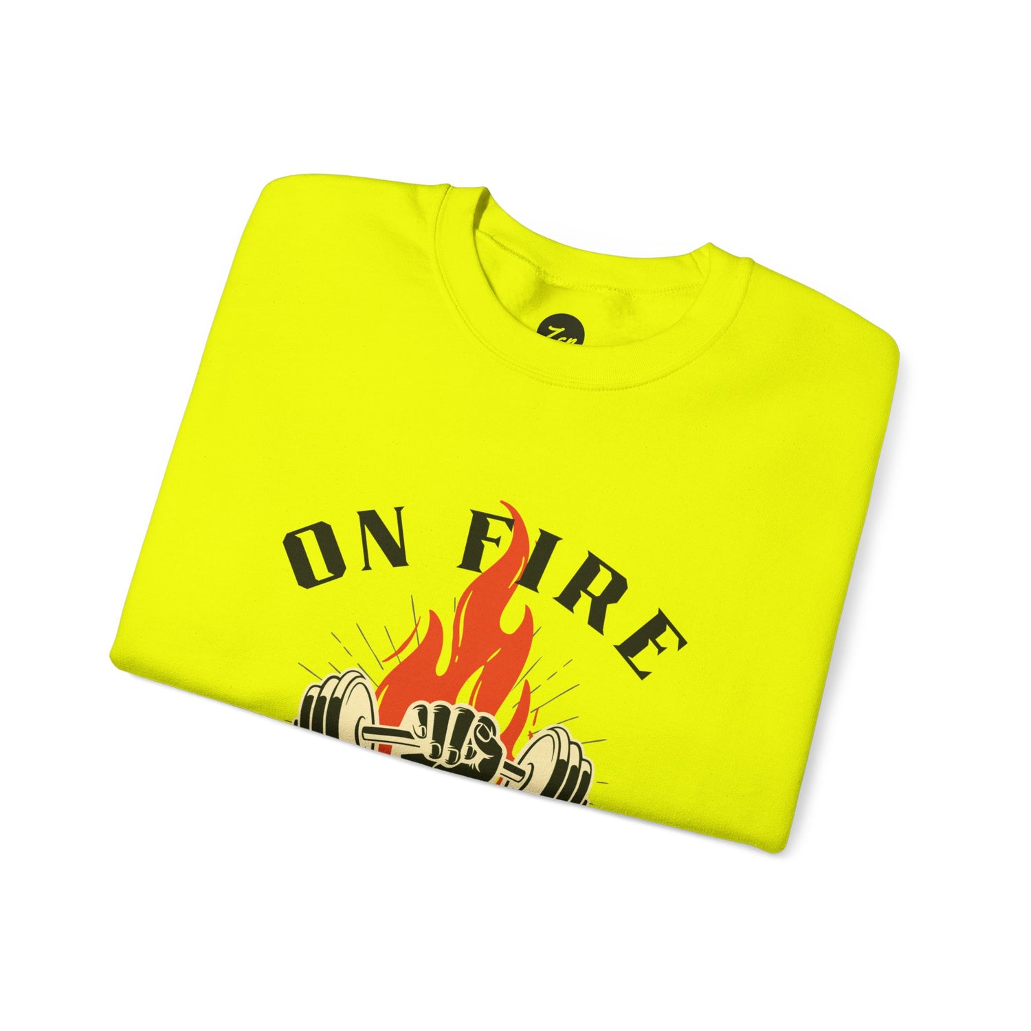 On Fire Workout Heavy Blend™ Crewneck Sweatshirt