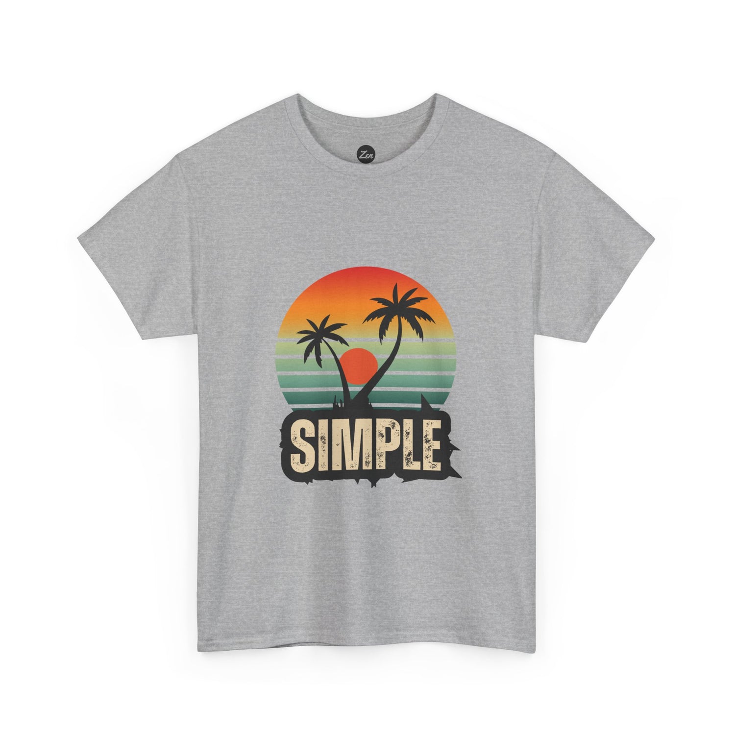 Simple Unisex Heavy Cotton Tee